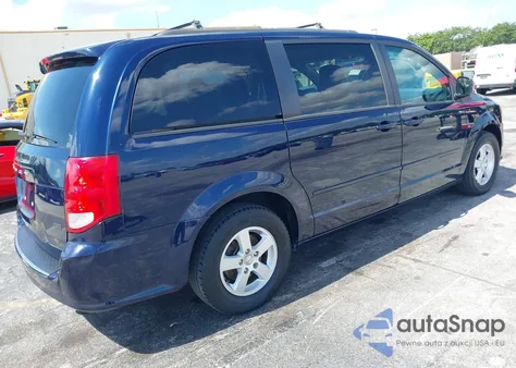 2013 Dodge Grand Caravan Sxt from USA, damaged, VIN 2C4RDGCG3DR611519